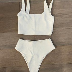 Wanderlust White Bikini Size Medium